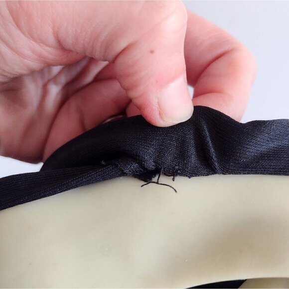 Vintage Glow In The Dark Scream Mask No Nose Rubies Costume Frankensteie - Picture 8 of 10